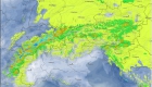 Sneeuwval Alpen komende week